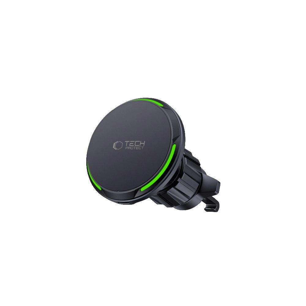Tech-Protect MM15W-V7 QI2 Car Holder with Inductive Charger - Black_4