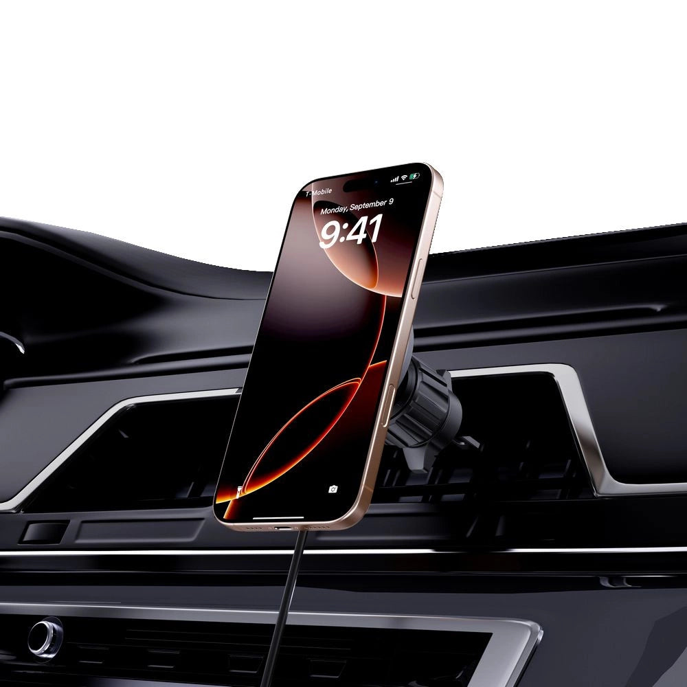 Tech-Protect MM15W-V7 QI2 Car Holder with Inductive Charger - Black_6
