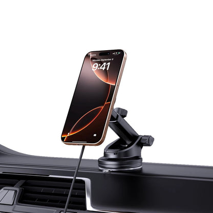 Tech-Protect MM15W-V7 QI2 Car Holder with Inductive Charger - Black_7