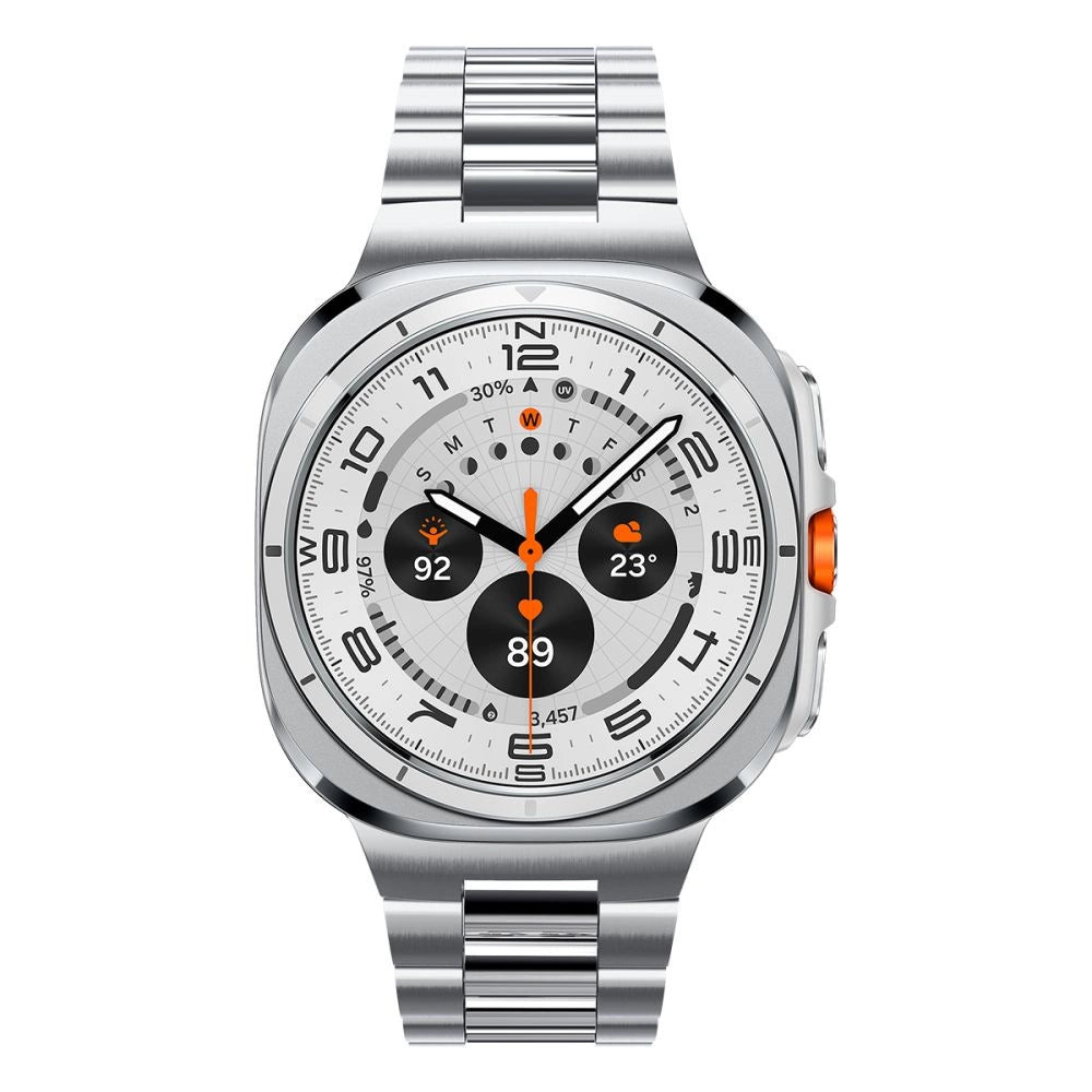 Spigen Modern Fit Band Bracelet for Samsung Galaxy Watch Ultra 47mm - Silver_2