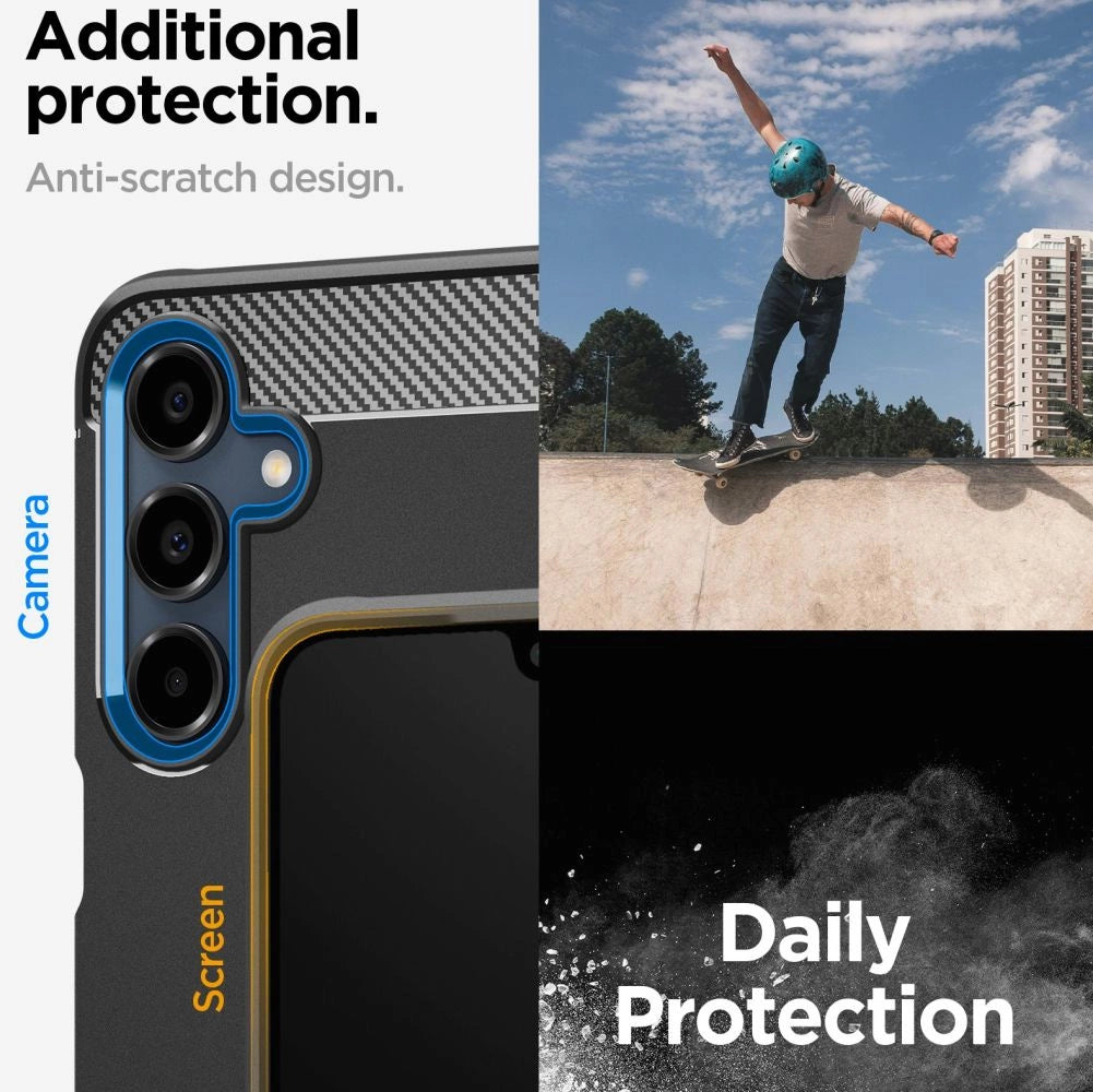 Spigen Rugged Armor Case for Samsung Galaxy A16 4G / 5G - Black_11