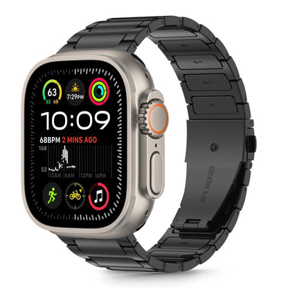 Tech-Protect Stainless Bracelet for Apple Watch 44 / 45 / 46 / 49 mm - Black_0