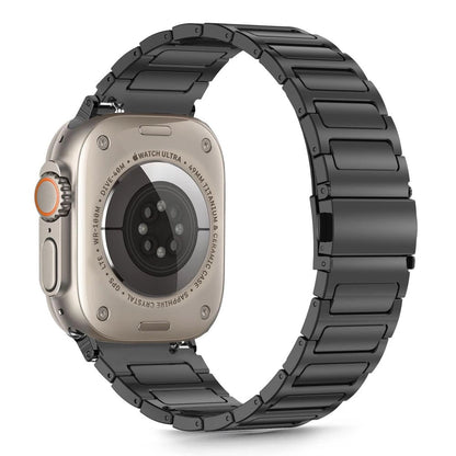 Tech-Protect Stainless Bracelet for Apple Watch 44 / 45 / 46 / 49 mm - Black_2