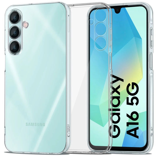 Tech-Protect FlexAir+ Case for Samsung Galaxy A16 4G / 5G - Transparent_0