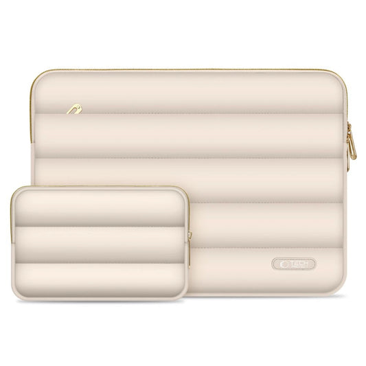 Tech-Protect Puffy 13-14 Laptop Bag - Beige_0