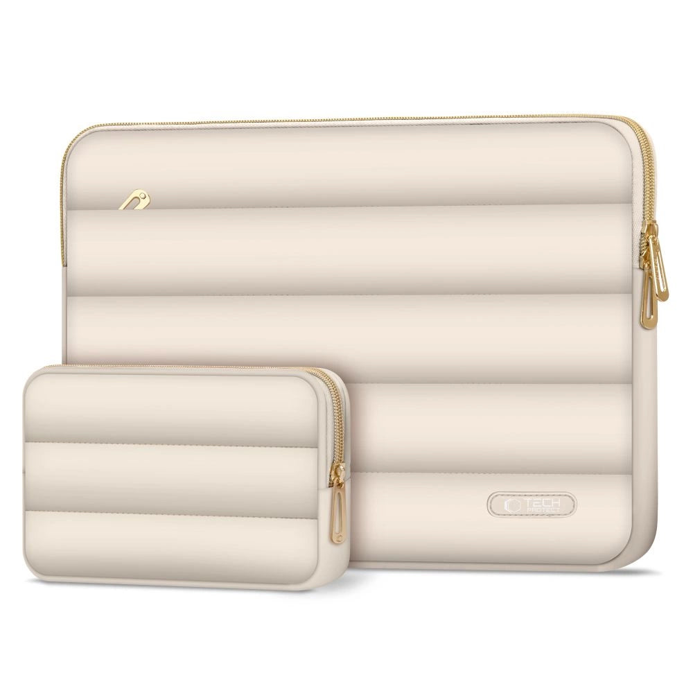 Tech-Protect Puffy 13-14 Laptop Bag - Beige_1