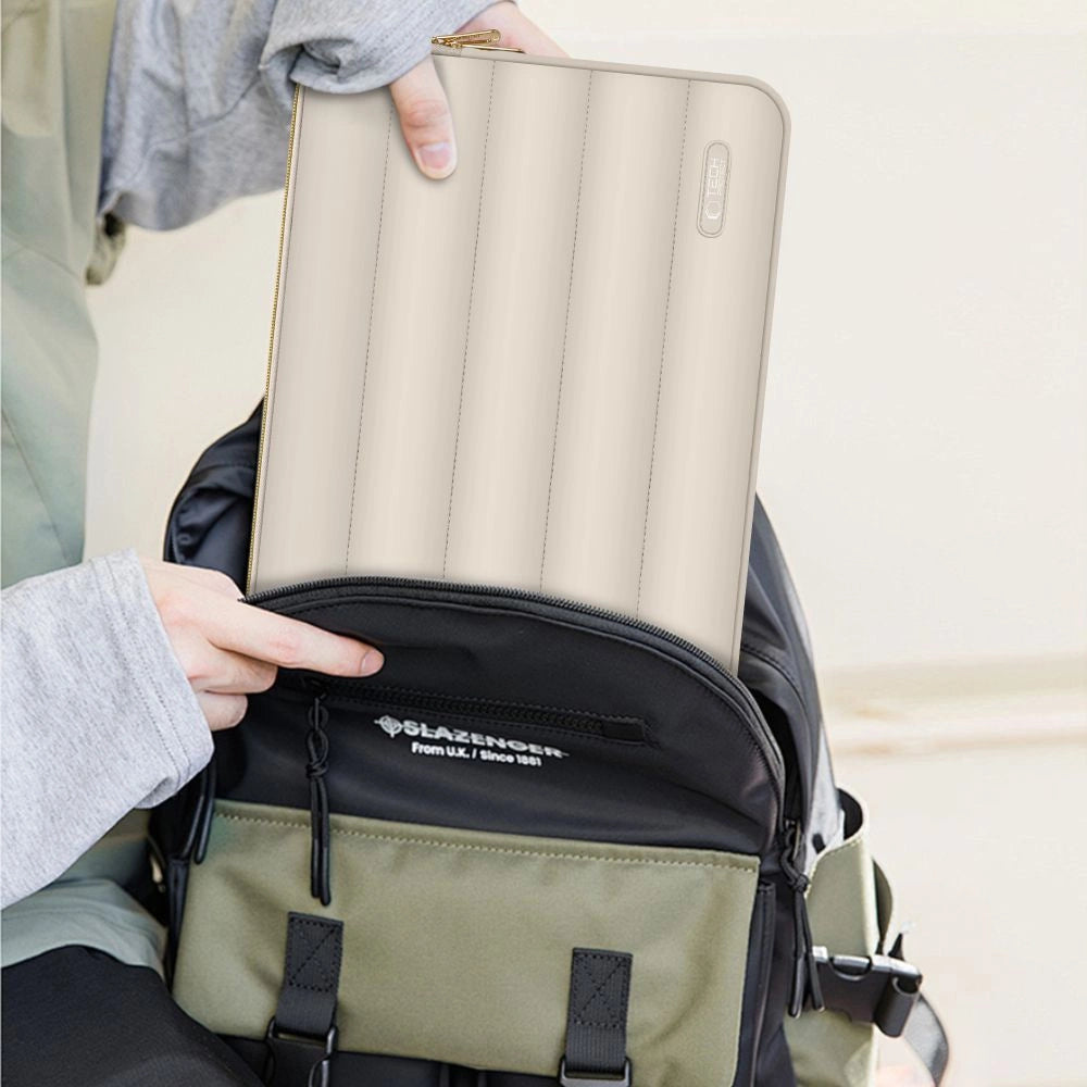 Tech-Protect Puffy 13-14 Laptop Bag - Beige_5