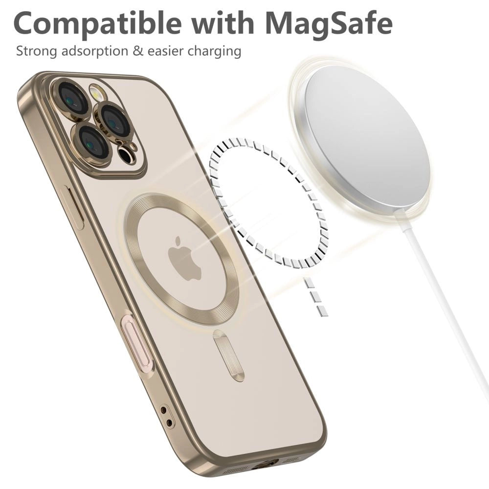 Tech-Protect MagFlex MagSafe iPhone 16 Pro Case - Gold_4
