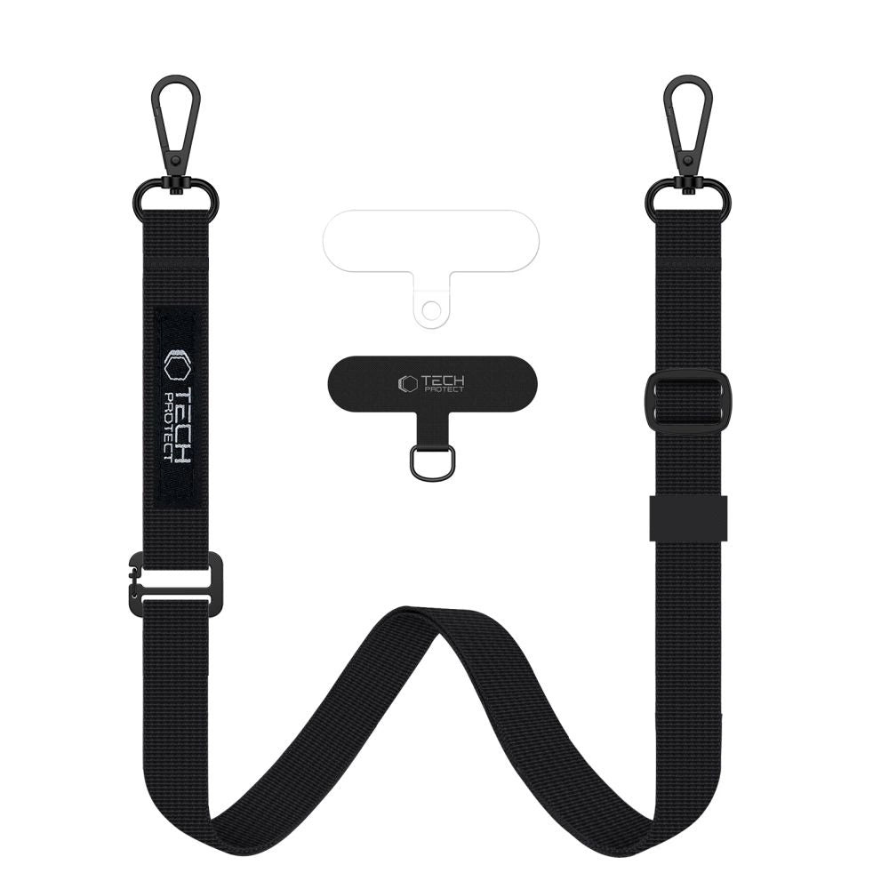 Tech-Protect C65 Rope Crossbody Leash - Black_0