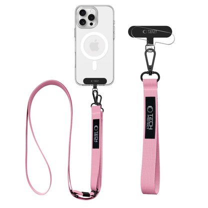 Tech-Protect C65 Rope Crossbody Leash - Pink_1