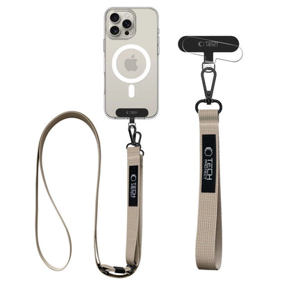 Tech-Protect C65 Rope Crossbody Leash - Beige_1