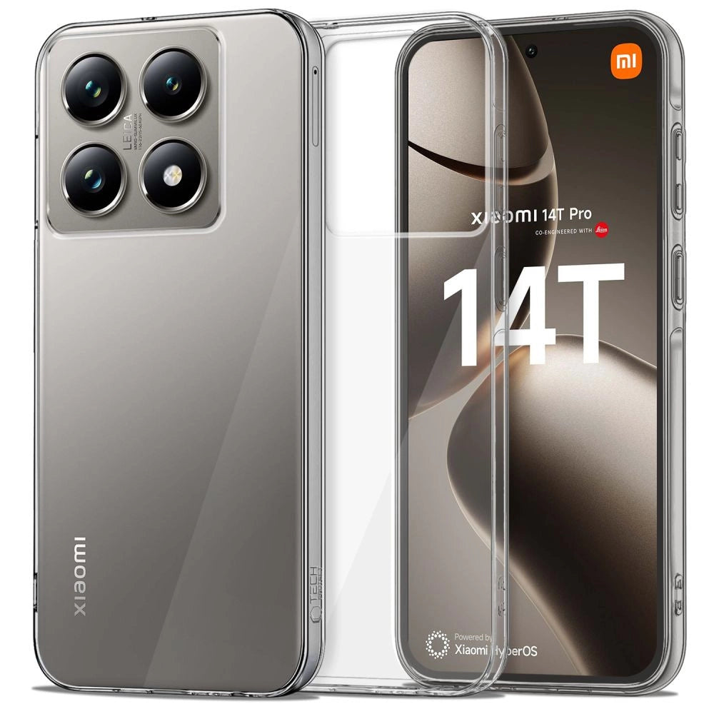 Tech-Protect FlexAir Hybrid Case for Xiaomi 14T Pro - Transparent_0