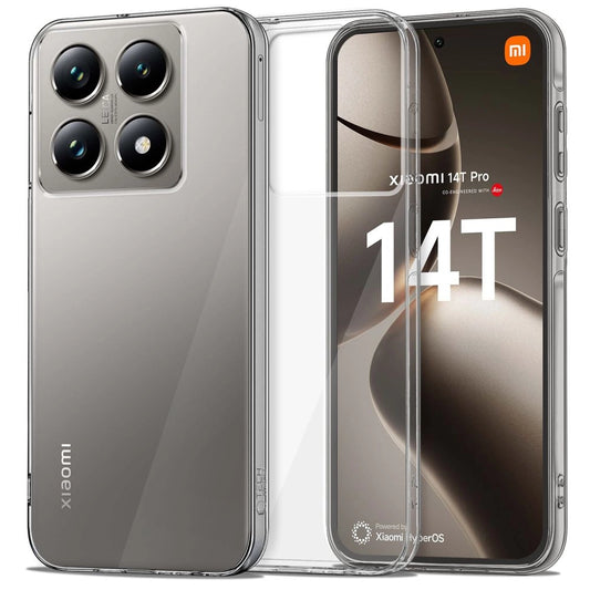 Tech-Protect FlexAir Hybrid Case for Xiaomi 14T Pro - Transparent_0