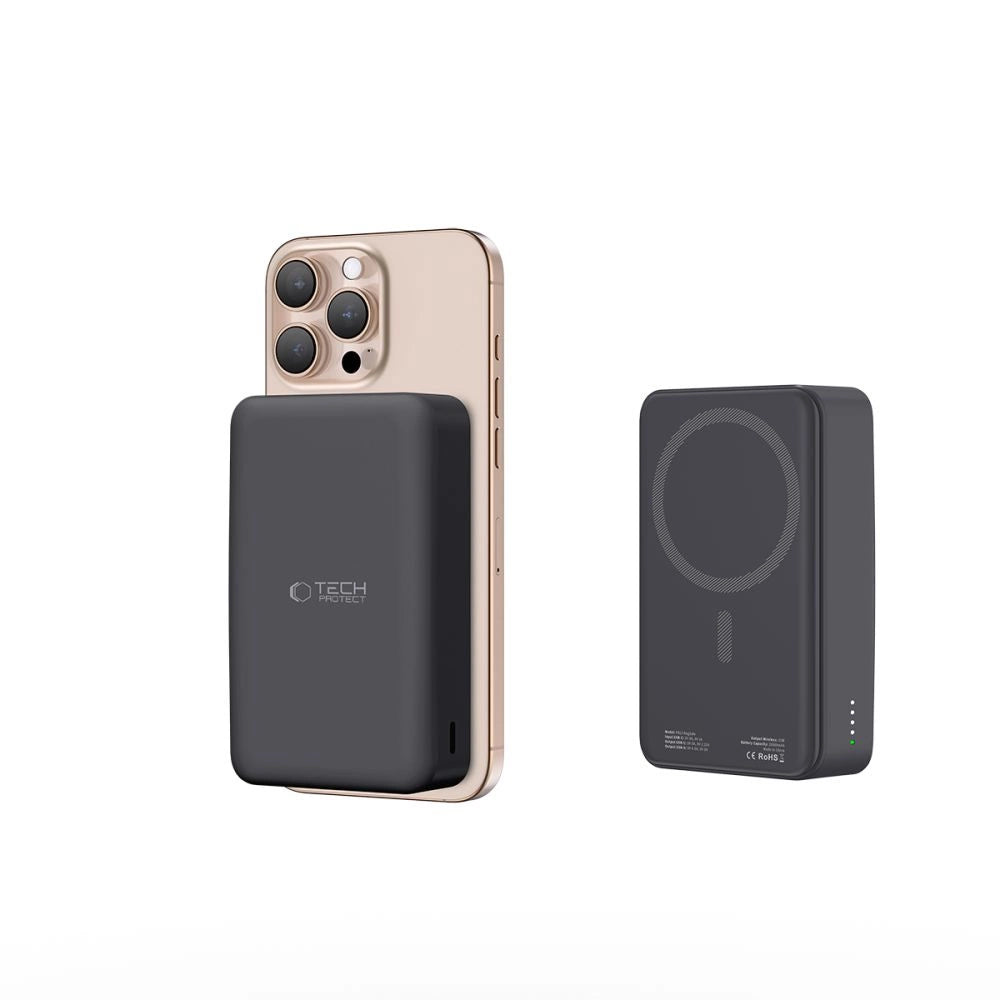 Powerbank Tech-Protect PB12 LifeMag MagSafe 20000MAH - black_4