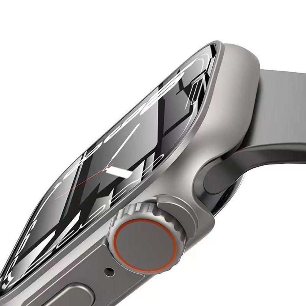 Tech-Protect Defense360 Case for Apple Watch 46mm - Black - Orange_2
