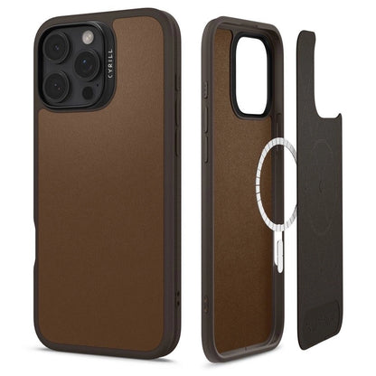 Spigen Cyrill Kajuk Mag iPhone 16 Pro Max Case - Brown_0