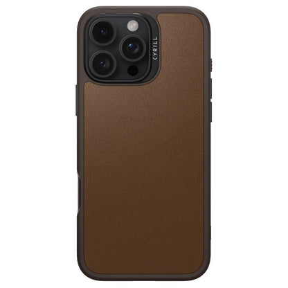 Spigen Cyrill Kajuk Mag iPhone 16 Pro Max Case - Brown_2