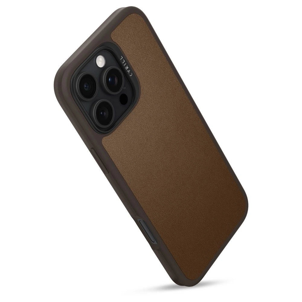 Spigen Cyrill Kajuk Mag iPhone 16 Pro Max Case - Brown_4
