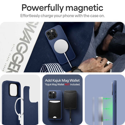 Spigen Cyrill Kajuk Mag iPhone 16 Pro Case - Brown_13