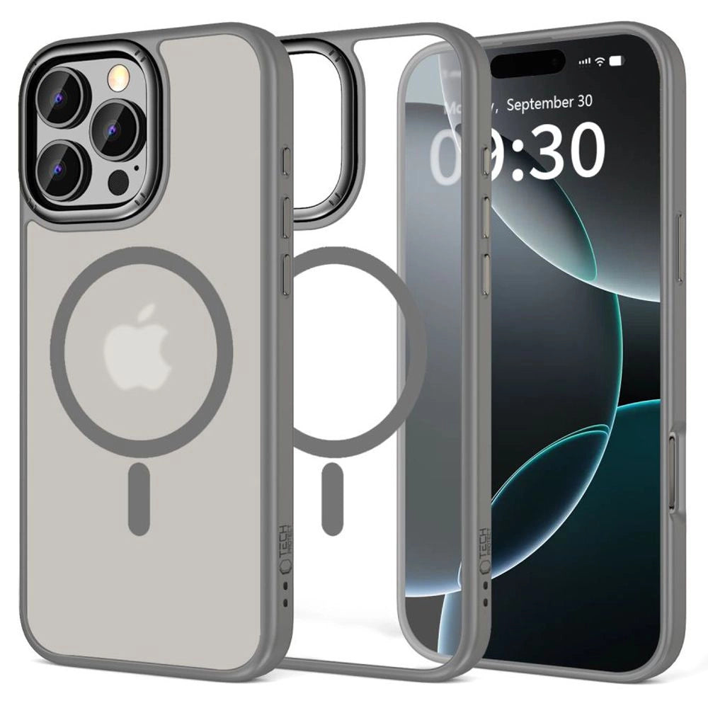 Tech-Protect MagEdge MagSafe case for iPhone 16 Pro Max - titanium_0