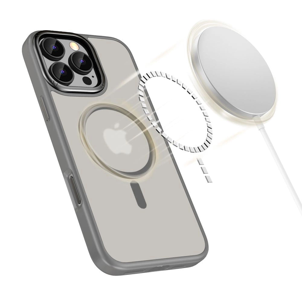 Tech-Protect MagEdge MagSafe case for iPhone 16 Pro Max - titanium_1