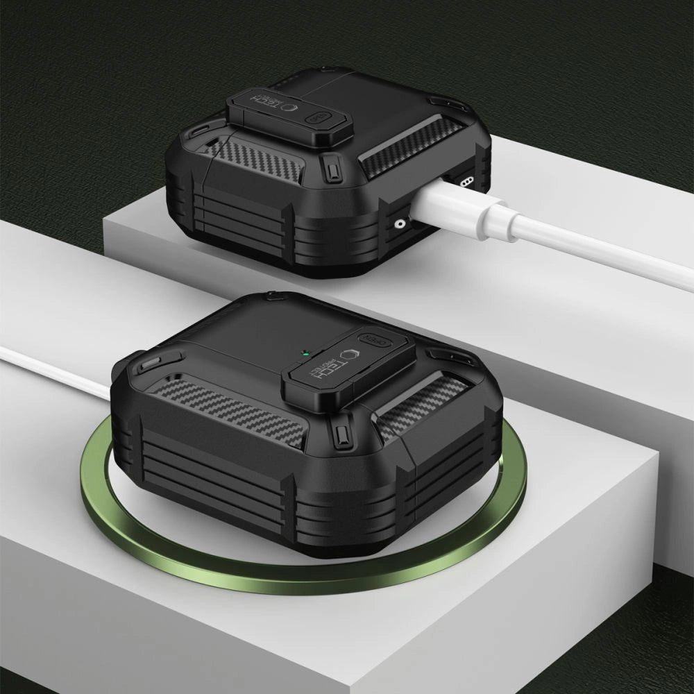 Tech-Protect Carbonox Case for AirPods 4 - Black_1