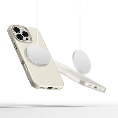 Tech-Protect Silicone PU MagSafe iPhone 16 Pro Case - Beige_1