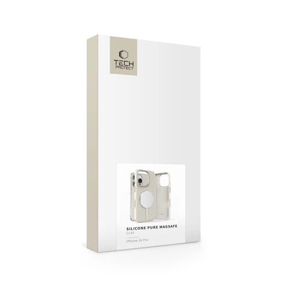 Tech-Protect Silicone PU MagSafe iPhone 16 Pro Case - Beige_3