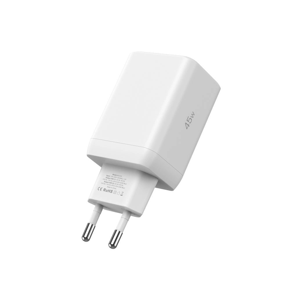 Tech-Protect NC45W-GAN 2-PORT PD45W Charger - White_2