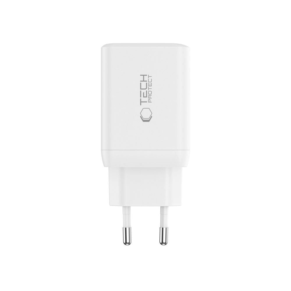 Tech-Protect NC45W-GAN 2-PORT PD45W Charger + TYPE-C CABLE - white_4