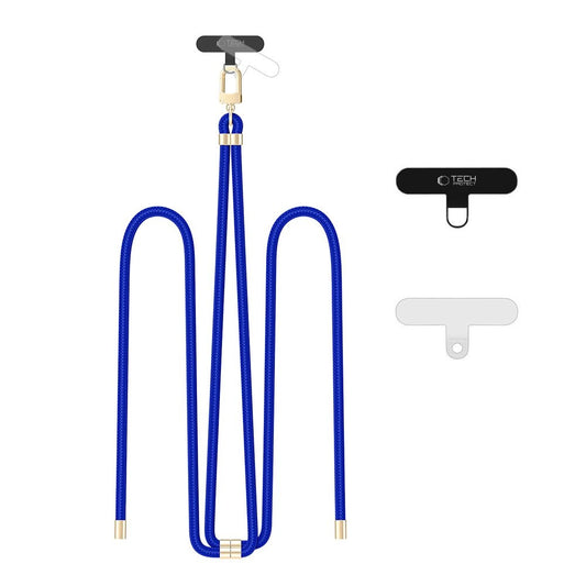 Tech-Protect C7S Rope Crossbody Strap Leash - Blue_0