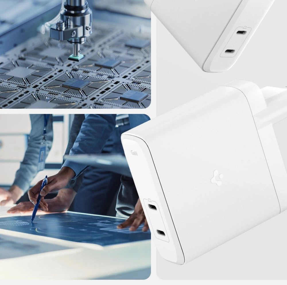 Spigen ArcStation Pro Charger + USB-C 140-W Cable - White_1