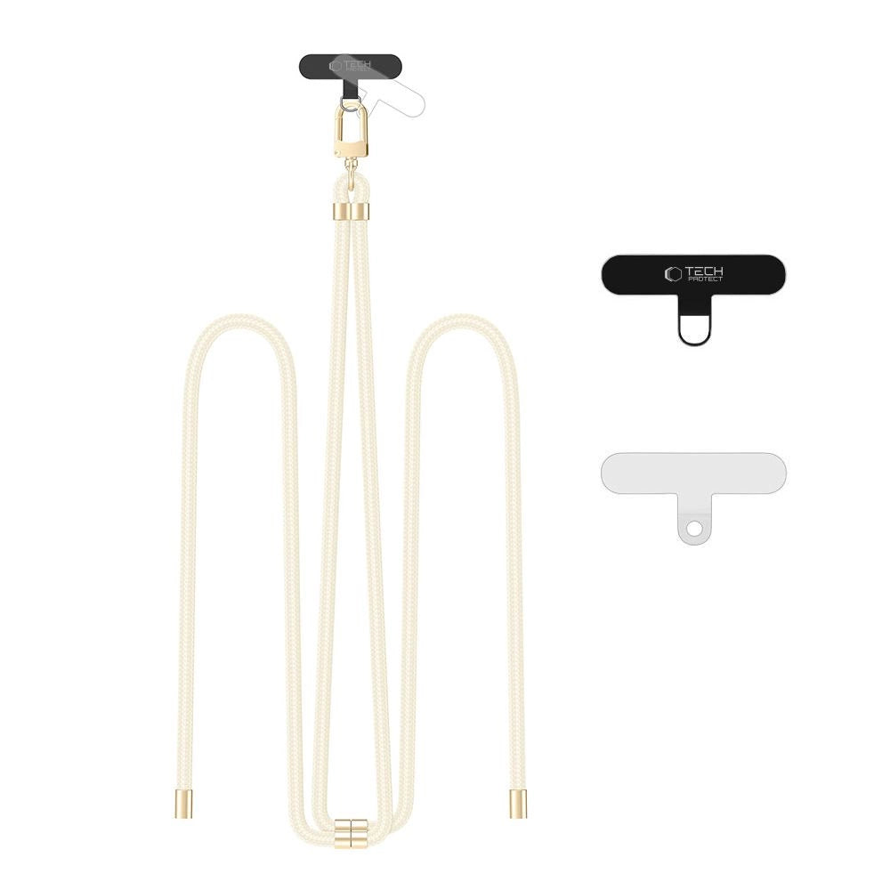 Tech-Protect C7S Rope Crossbody Strap Leash - Beige_0