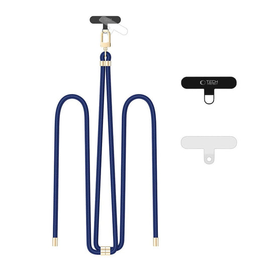 Tech-Protect C7S Rope Crossbody Strap Leash - Blue_0