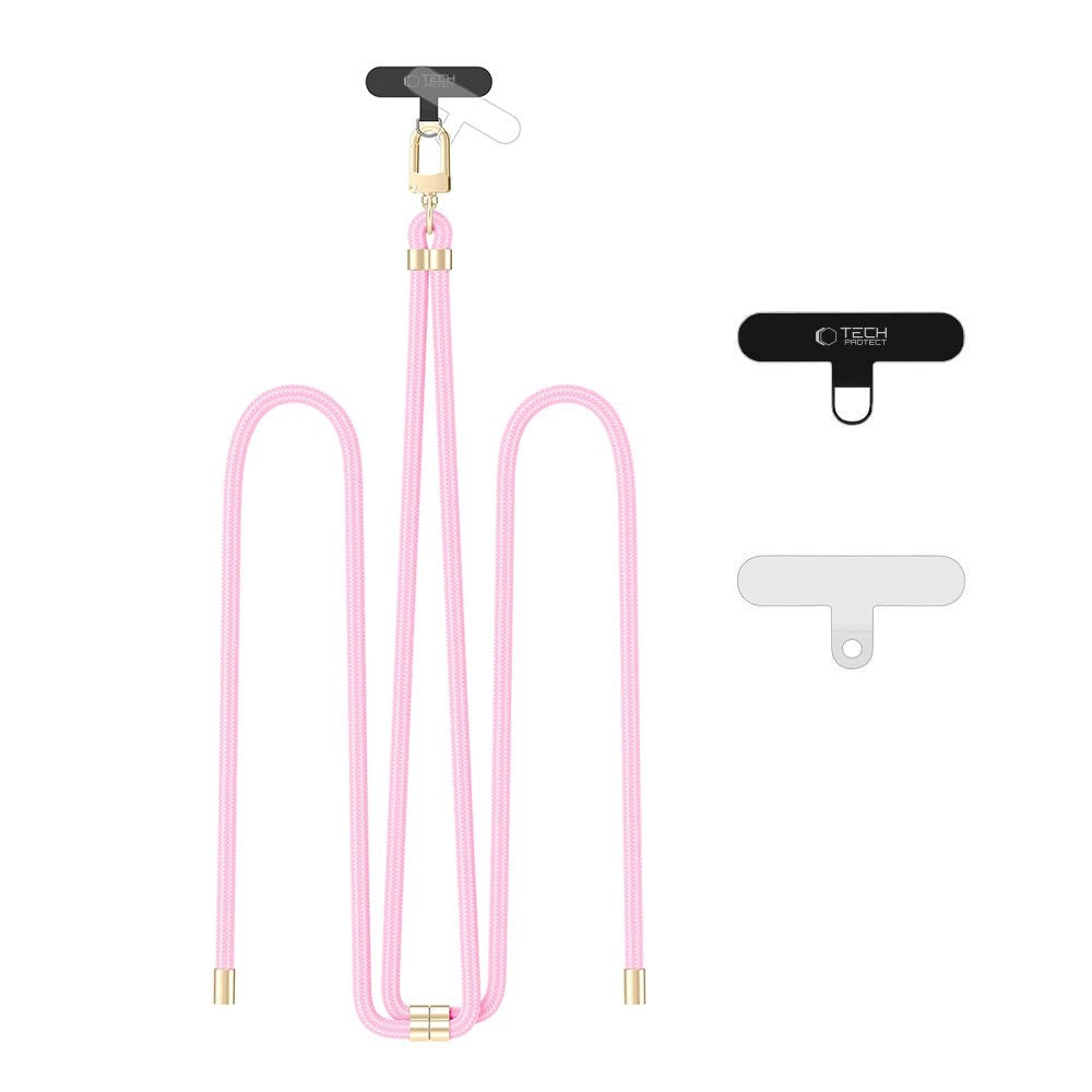 Tech-Protect C7S Rope Crossbody Strap Leash - Pink_0