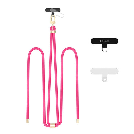 Tech-Protect C7S Rope Crossbody Strap Leash - Pink_0