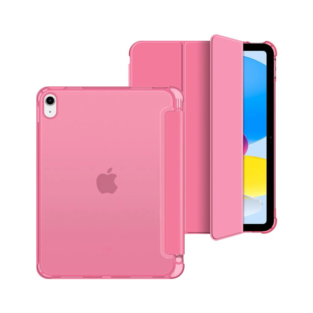 Tech-Protect SC Pen Hybrid Case for iPad 10 / 2022 - Pink - Transparent_1