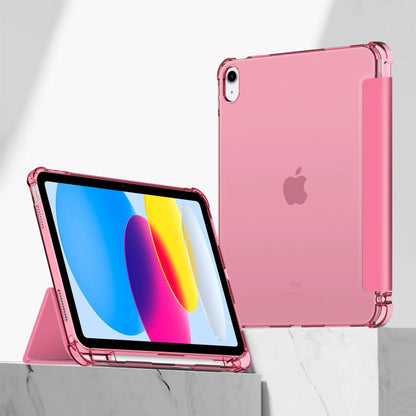 Tech-Protect SC Pen Hybrid Case for iPad 10 / 2022 - Pink - Transparent_3