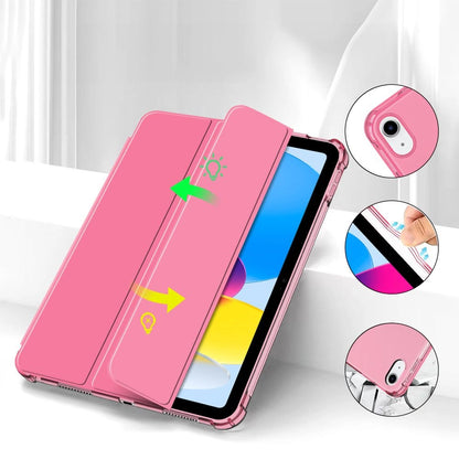 Tech-Protect SC Pen Hybrid Case for iPad 10 / 2022 - Pink - Transparent_4