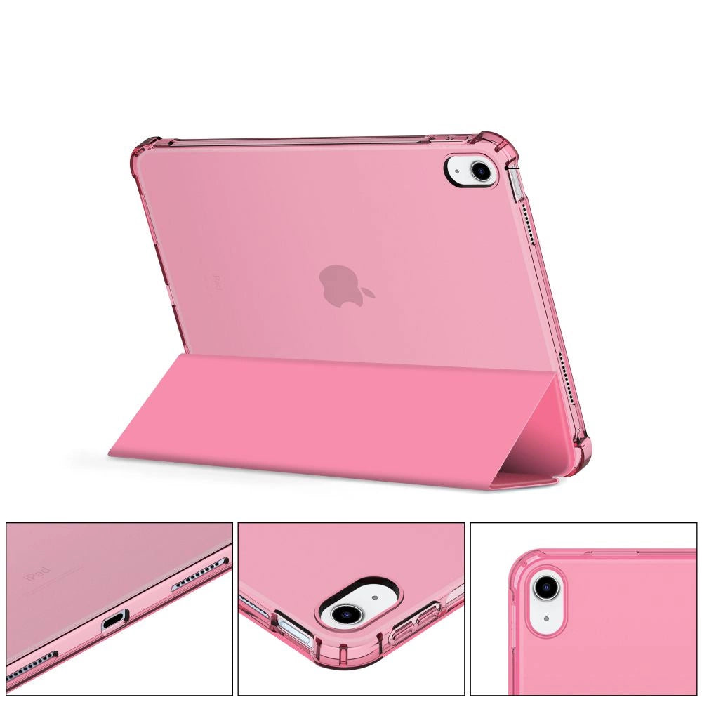 Tech-Protect SC Pen Hybrid Case for iPad 10 / 2022 - Pink - Transparent_5