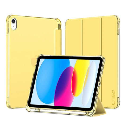 Tech-Protect SC Pen Hybrid Case for iPad 10 / 2022 - Yellow - Transparent_0