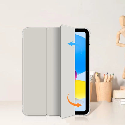 Tech-Protect SC Pen Hybrid Case for iPad 10 / 2022 - Gray - Transparent_4