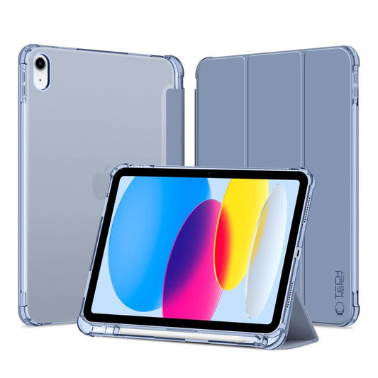 Tech-Protect SC Pen Hybrid Case for iPad 10 / 2022 - Blue - Transparent_0