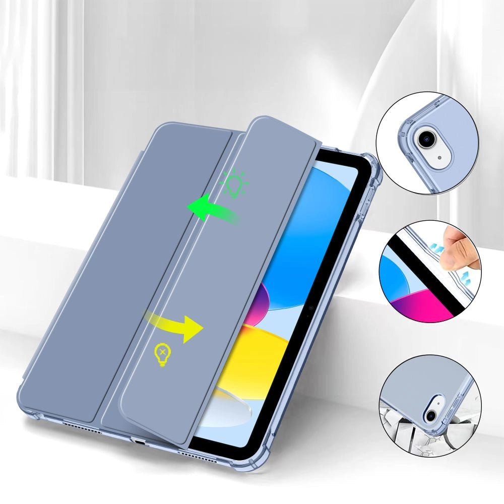 Tech-Protect SC Pen Hybrid Case for iPad 10 / 2022 - Blue - Transparent_4