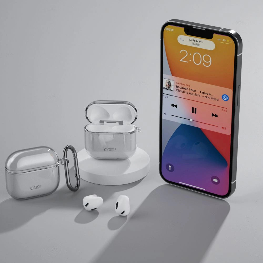 Tech-Protect FlexAir Case for AirPods 4 - Gray_5