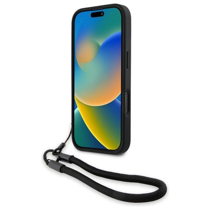 Etui BMW Signature Leather Wordmark Cord na iPhone 16 Pro Max - czarne_3