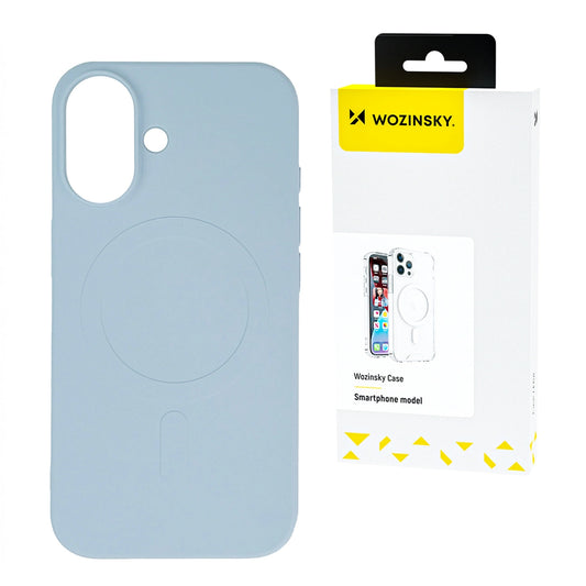 Wozinsky Silicone Case Magsafe Magnetic Case for Samsung Galaxy S25+ - Blue_0