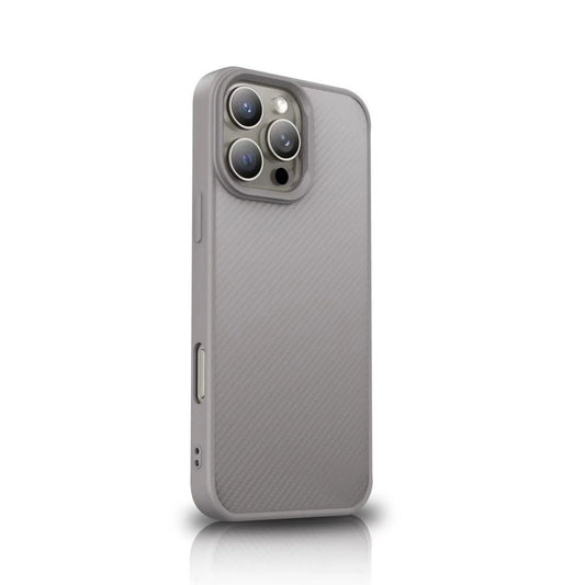 Wozinsky Carbon Fiber Case with MagSafe for Samsung Galaxy S25+ - Gray_0