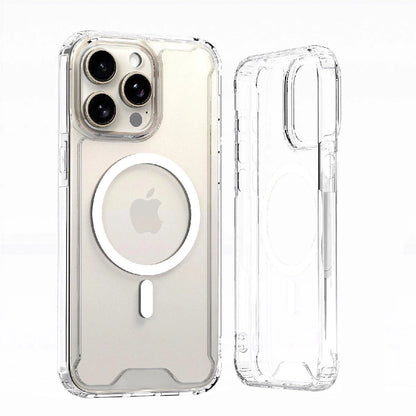 Wozinsky Clear Corner Case MagSafe for Samsung Galaxy S25 - Clear_1