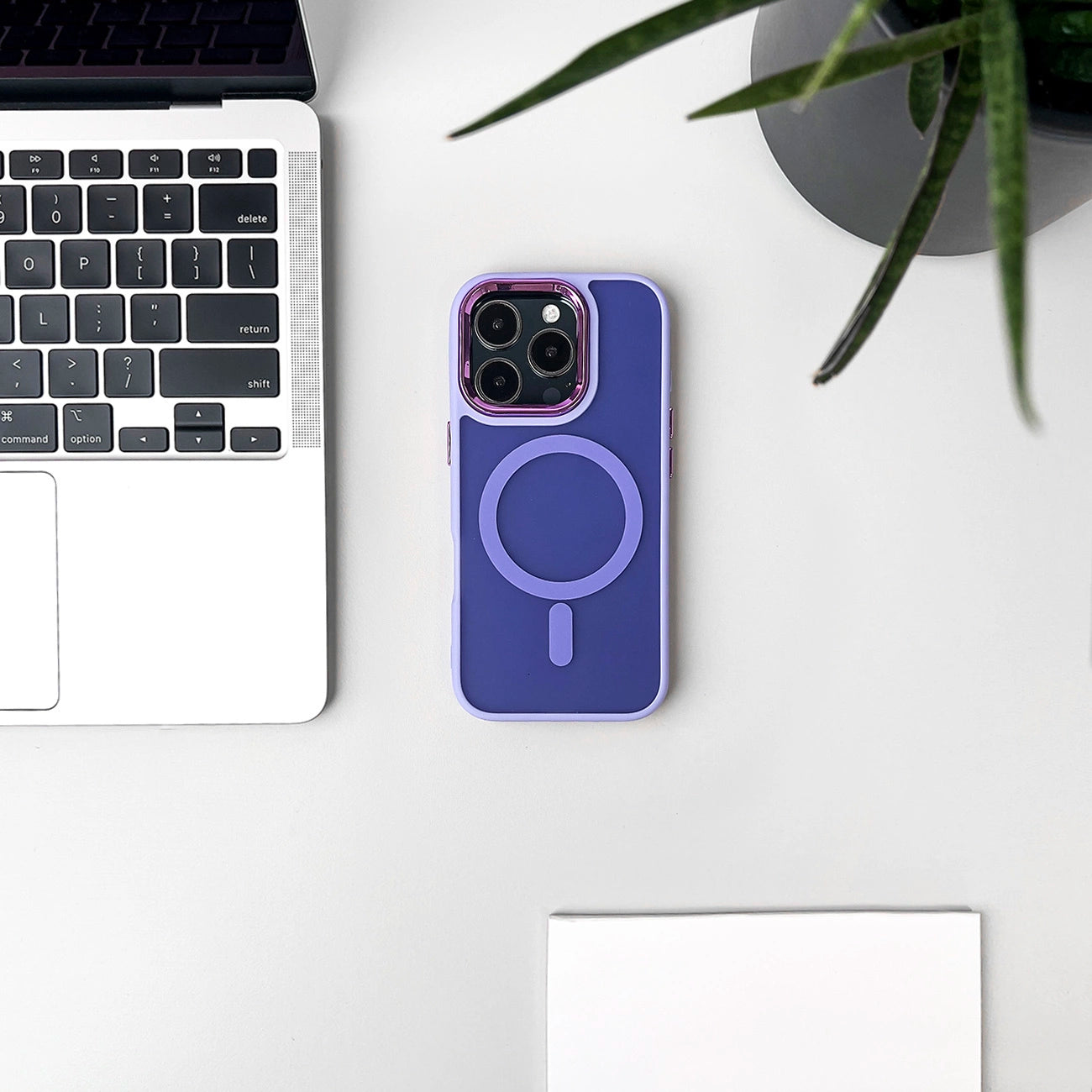 Wozinsky Fashion Case with MagSafe for Samsung Galaxy S24 FE - Purple_7
